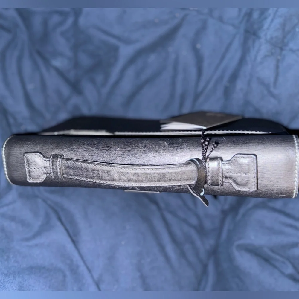 Dunhill Sidecar Gunmetal Pochette L3F290A (Black) - NWT - Picture 10 of 12